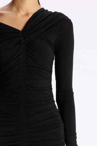 Marie Jersey Midi Dress | Black