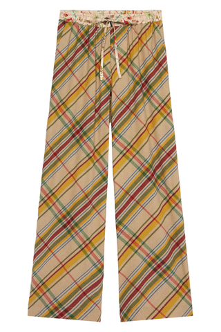 ADANASTR Trousers | Multicolor Plaid