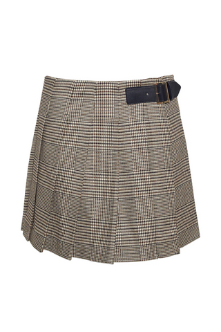 Abbey Skirt | Glen Hound Plaid