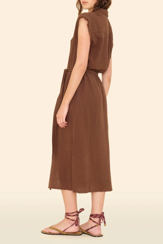 Aliza Dress | Cocoa Bean