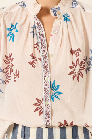 Annabel Berry Jackfruit Shirt | White