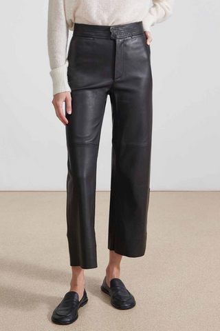 Monterey Leather Pant | Black