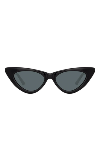 The Attico Dora D-Frame Sunglasses | Black