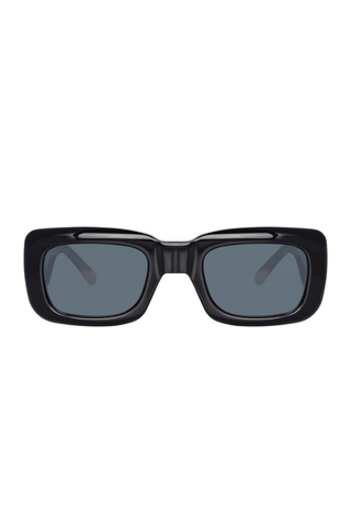 The Attico Marfa Rectangular Sunglasses | Black