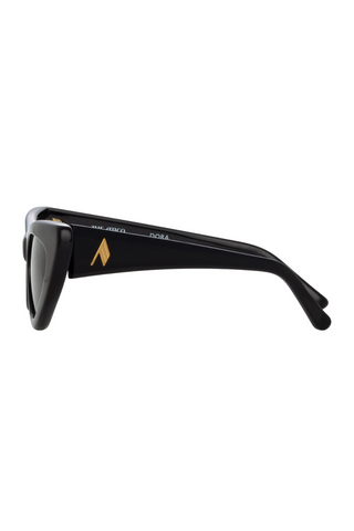 The Attico Dora D-Frame Sunglasses | Black