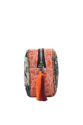 Aura Teen Pouch | Grey/Peach