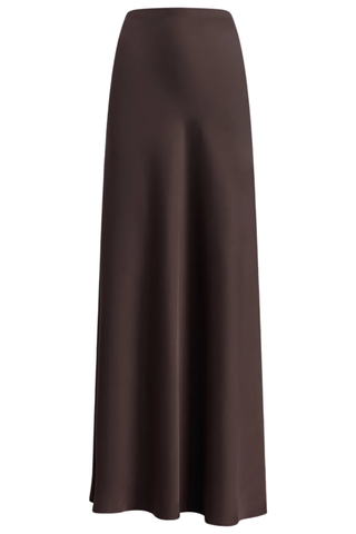 Barb Maxi Skirt | Chocolate