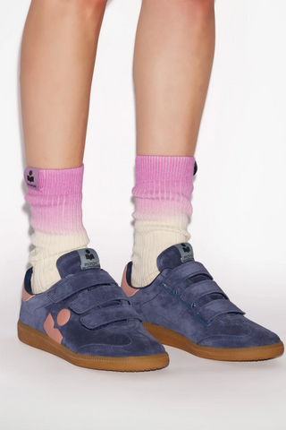 Beth Sneaker | Blue / Pink