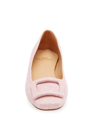 Buckle Shoe | Pink Polka Dot