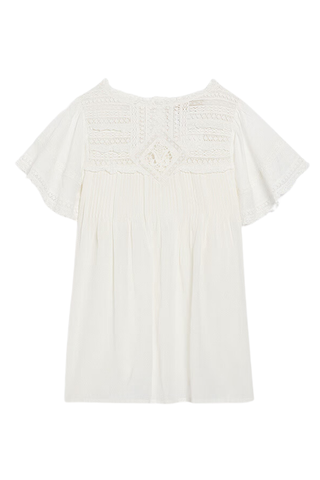 Calisson Blouse | Blanc