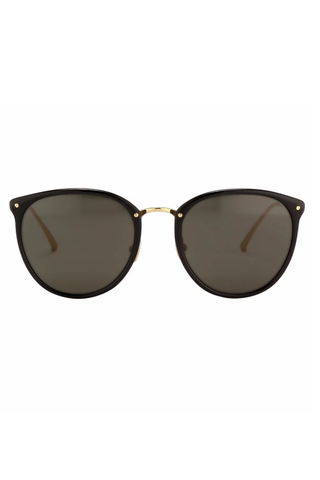 The Calthorpe  Oval Sunglasses | Black