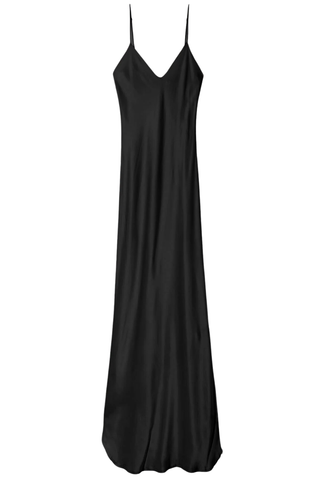 Cami Silk Gown | Black