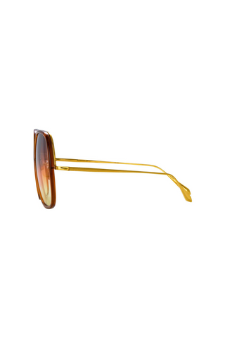 Celia Oversized Sunglasses | Orange