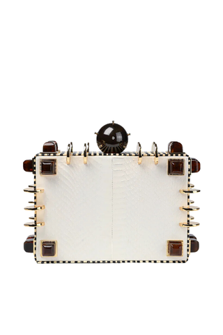 The Chest Clutch | Ivory