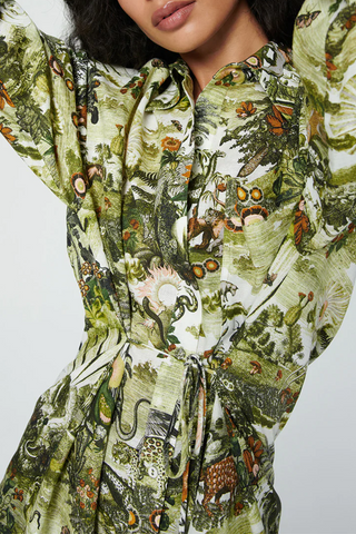 Anise Safari Dress | Eden Green