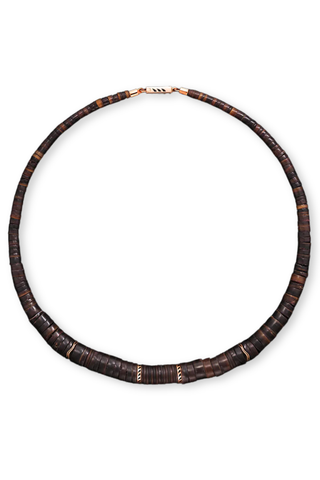 Classic Chocolate Shell and Coco Shark Fin Puka | 16"