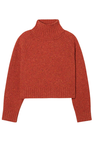 Cropped Turtleneck | Chai