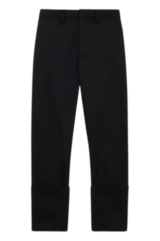 The Cuffed Trouser | Black