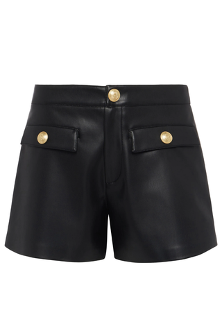 Dionne Vegan Leather Short | Black