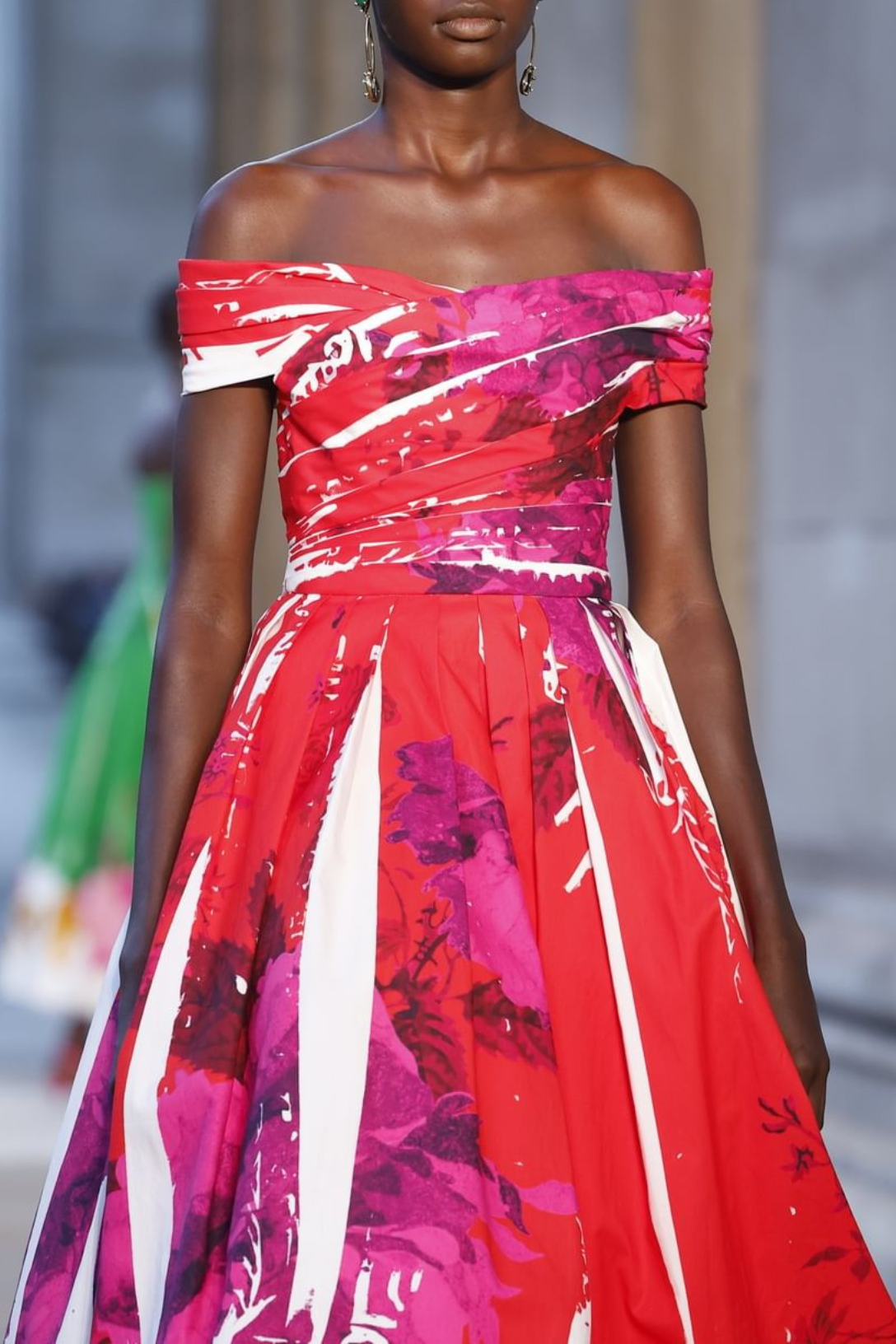 Off Shoulder Full Skirt Cocktail Dress | Rose Poppy Off Shoulder Full Skirt Cocktail Dress | Rose Poppy