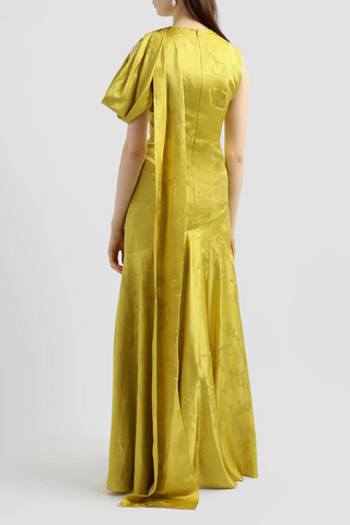 Drape Shoulder Detail Gown | Laurel