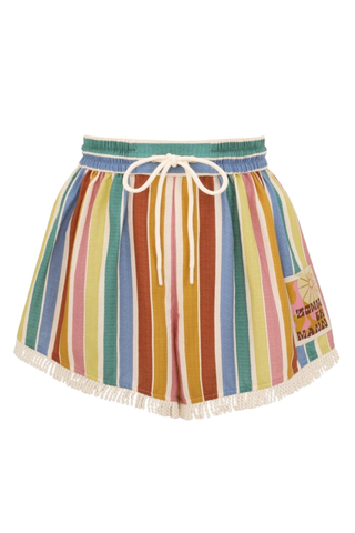 Everley Relaxed Short | Multi Stripe