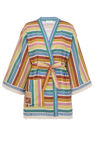 Everley Robe | Multi Stripe