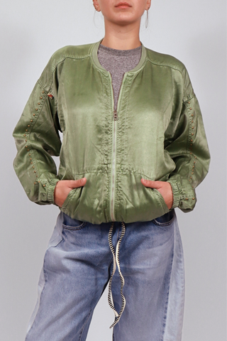 Canyonkid Home/Stud Satin Bomber/Shell | Joshuas Glass