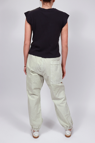 Canyonkid Flap/Snap Poplin Airjump Home/Stud Pant | Dust Powder