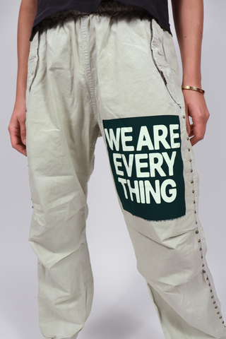 Canyonkid Flap/Snap Poplin Airjump Home/Stud Pant | Dust Powder