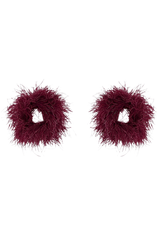 Feather Cuffs | Mulberry