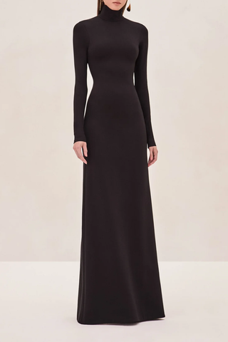 Fenix Long Dress | Black