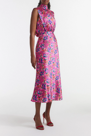 Fleur Midi Dress | Blossom Hidden Dragon