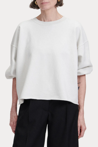 Fond Sweatshirt | Dirty White