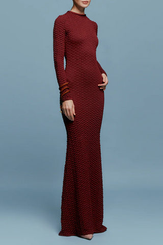 Gabbice Dress Burgundy Gabbice Dress Burgundy