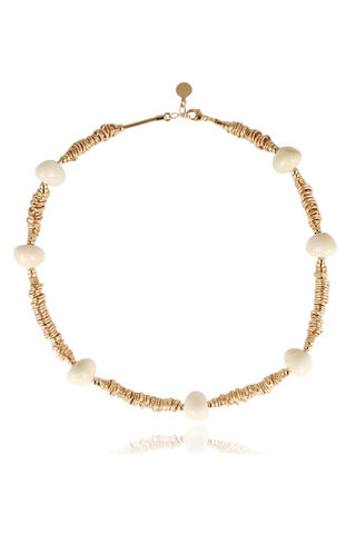 Biba Necklace Gold | Off White