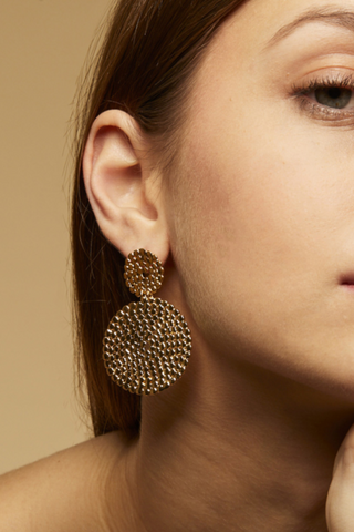 Onde Lucky Earrings Small Size | Gold