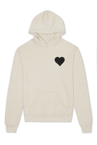 Heart Hoodie | Vintage White