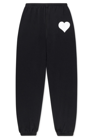 Heart Sweatpants | Black