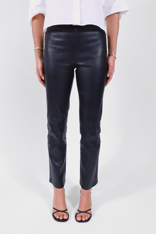JP Twenty Leather Pant | Noir