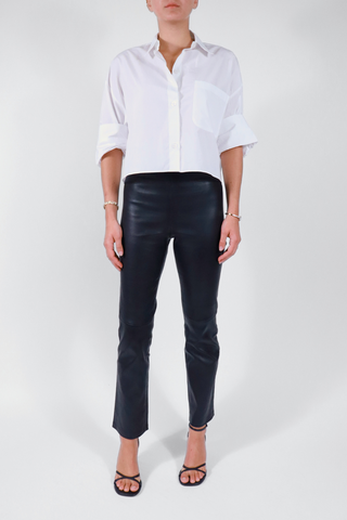 JP Twenty Leather Pant | Noir