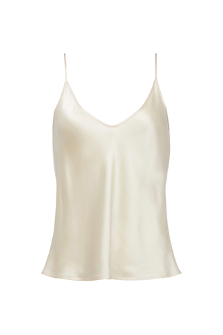 Lexi Silk Camisole | Pearl