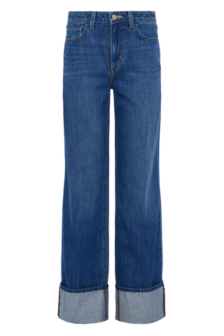 Miley Cuffed Wide Leg Jean | Lampson