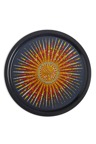 Round Printed Tray | Sunrays