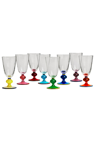 Perfetto Wine Glasses Set Of 8 | Mixed