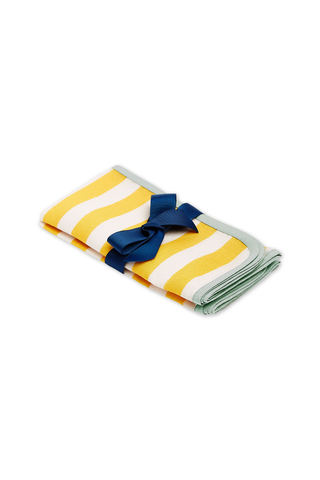 Large Napkins Set Of 6 | Riviera Giallo