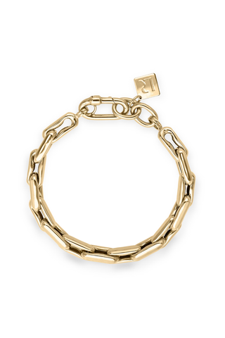 Lauren Extra Small Links Bracelet | Yellow Gold