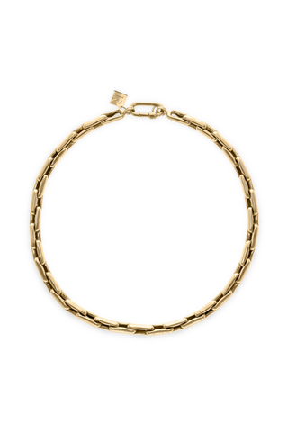 Lauren Extra Small Links Necklace | Yellow Gold 36cm