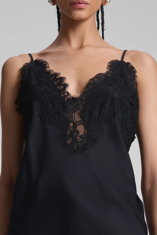 Lennon Camisole Top | Black/Black