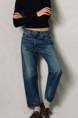 Lucy Boyfriend Jean | Eldon w/ Rips